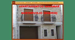 Desktop Screenshot of apartamentosnavamar.es